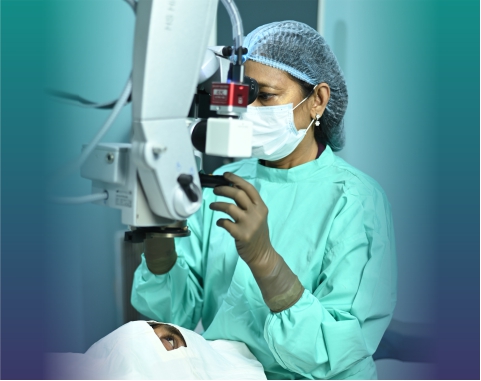 Advanced cataract surgery at Neera Eye Centre